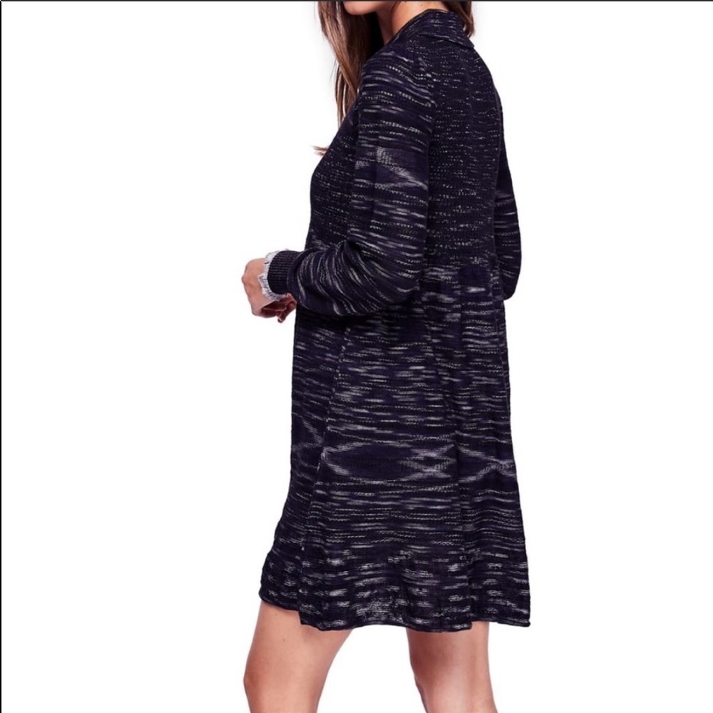 Free People Rain or Shine Black Dress NEW - Picture 2 of 8